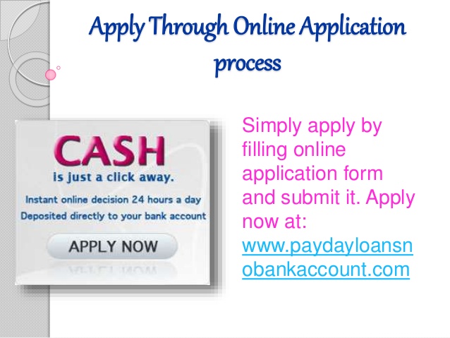 Payday loans without a bank account