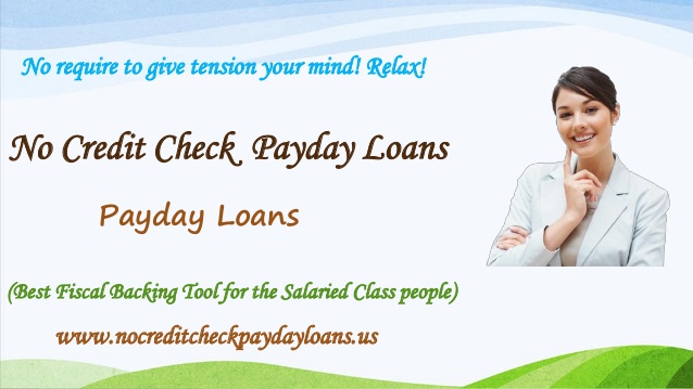 Payday loans no bank verification